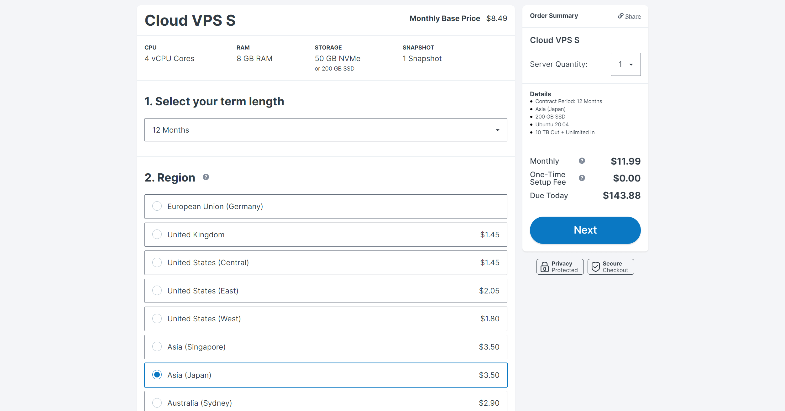 contabo vps small